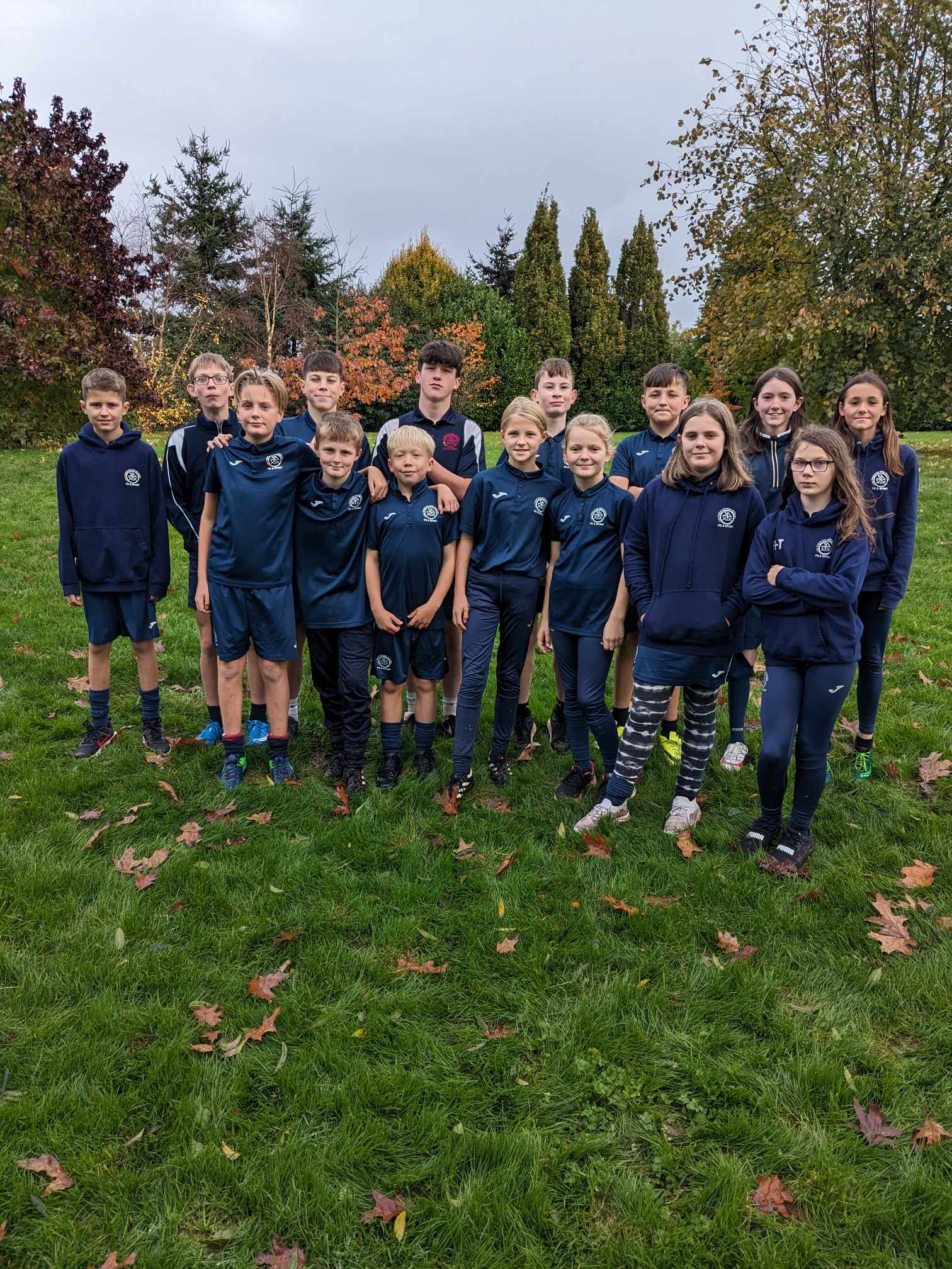 THS cross country team